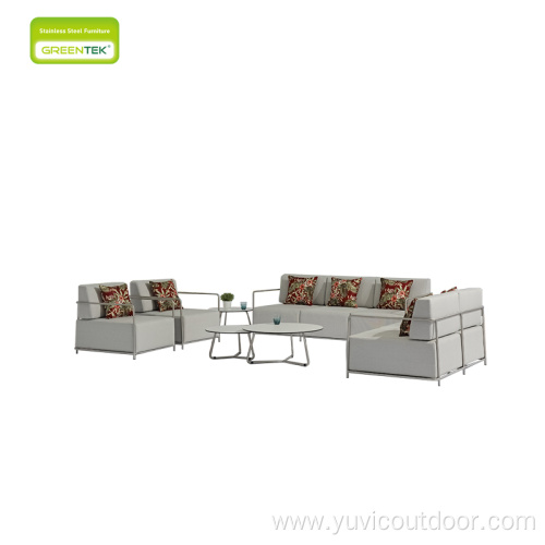 Simple Structure Waterproof And Stable Outdoor Sofa